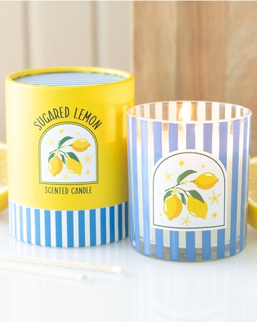 Sugared Lemon Scented Candle