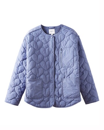 Blue Heart Quilted Jacket