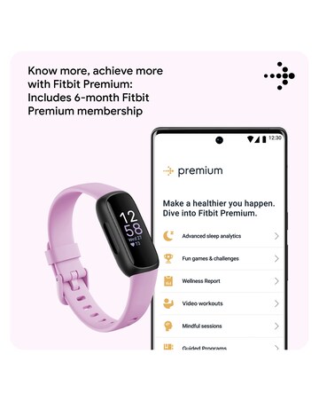 Fitbit Inspire 3 Fitness Tracker - Lilac Bliss