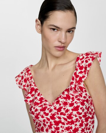 Mango Trinidad Floral Jumpsuit