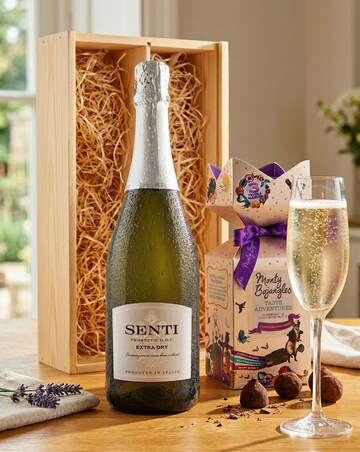 Virgin Wines - Prosecco and Monty Bojangles Chocolates Gift Set