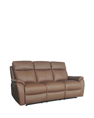 Aspire Kingsmere Leather Power Recliner 3 Seater