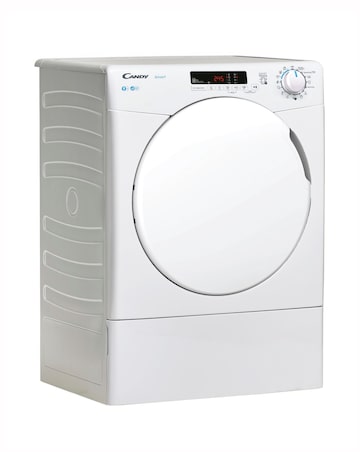 Candy Smart CSE V9DF-80 Wifi Connected 9kg Vented Tumble Dryer - White