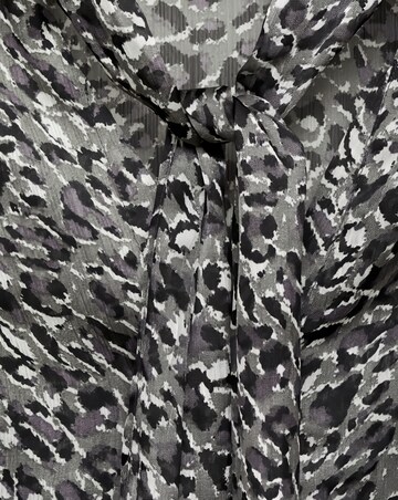 Mango Leopard Print Blouse