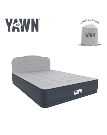 Yawn King Airbed (with custom fitted sheet)