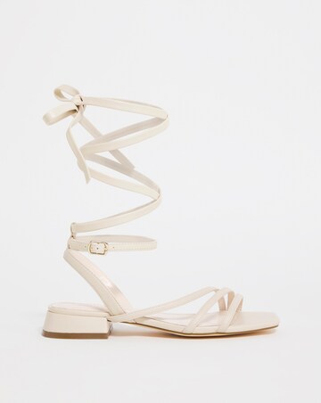 Rosalina Strappy Multi Wear Flat Sandals Ex Wide Fit