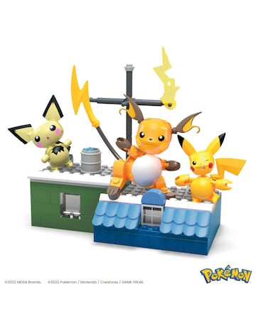 Mega Construx Pokemon Style Pikachu Evo Set