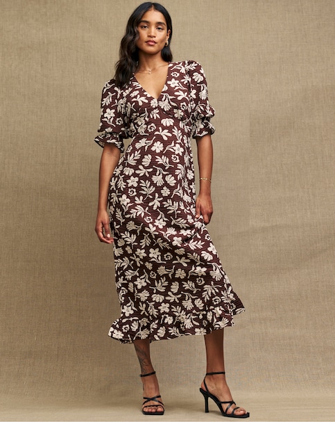 Nobody's Child Deliah Midi Dress