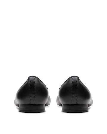 Clarks Loreleigh Rae Leather Ballet Pump Wide Fit
