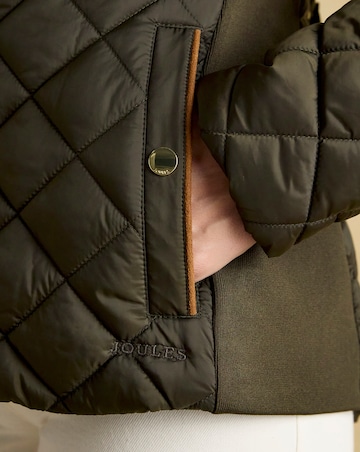 Joules Braemar Luxe Showerproof Quilted Coat