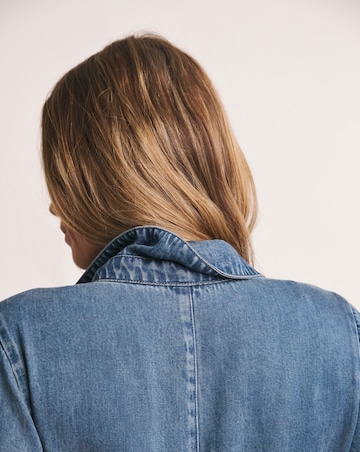 Anthology Mid Blue Denim Jumpsuit with Tencel TM Lyocell