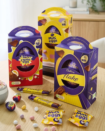 Cadbury Luxury Chocolate Easter Egg Bundle of Three