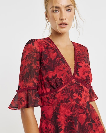 Hope & Ivy Aaliyah Maxi Dress