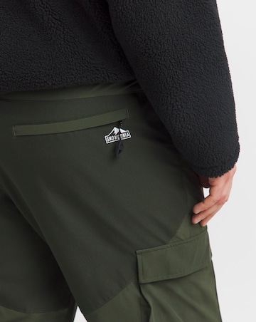 Snowdonia Khaki Panel Detail Walking Trouser