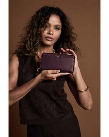 Luella Grey Capriana Black Cherry Large Purse