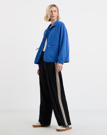 Nylon Pocket Fleece Jacket