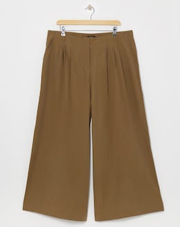 Anthology Premium Taupe Super Wide Leg Trouser
