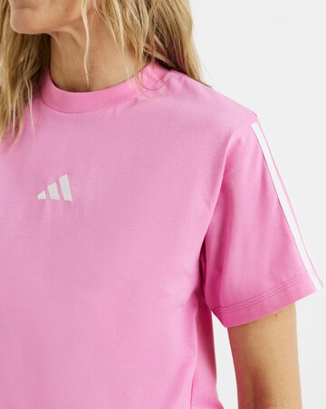 adidas 3 Stripe T-Shirt