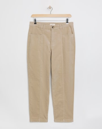 Julipa Pure Cotton Tapered Cord Trouser