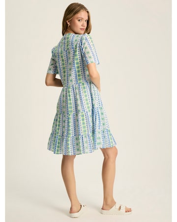 Joules Ariella Geo Tiered Dress
