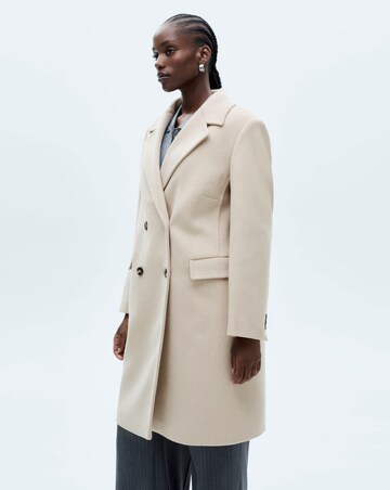 Mango Double Breasted Wool Coat