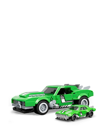 Mattel Brick Shop Hot Wheels Speed Series Chevrolet Custom 68 Camaro Set