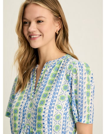 Joules Ariella Geo Tiered Dress