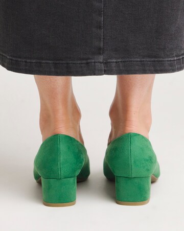 Orlia Block Heel Court Shoe - Extra Wide Fit (EEE)