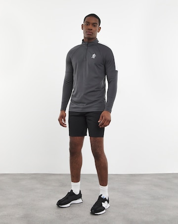 Gym King Core Plus Poly Funnel 1/4 Zip Top