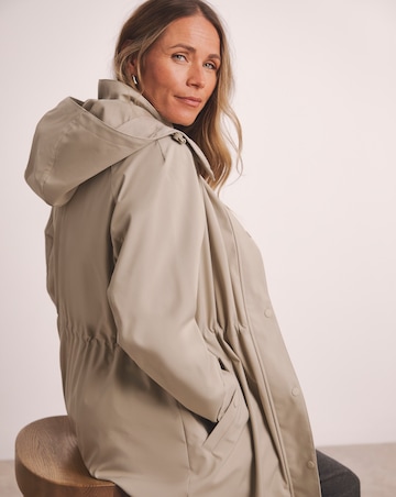 Anthology Neutral Longline Raincoat