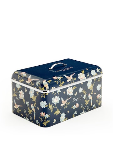 Laura Ashley Navy Elveden Bread Bin