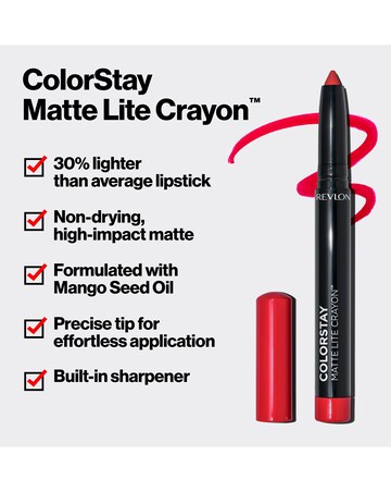 Revlon ColorStay Matte Lite Crayon Tread Lightly