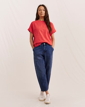 Julipa Woven Jersey Mix T-Shirt