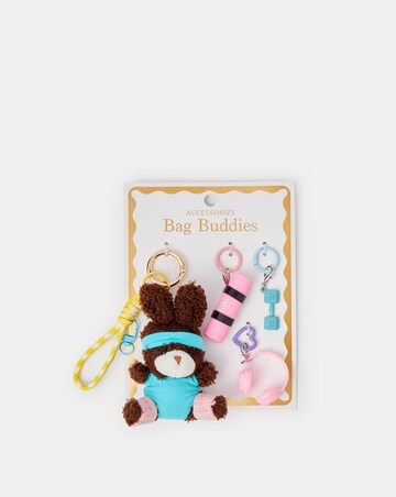 Accessorize Gym Bunny Bag Charm