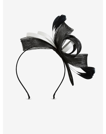 Jon Richard Medium Mono Fascinator Headband