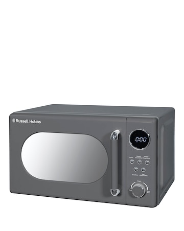 Russell Hobbs RHM2044G Retro 20 Litre Grey Digital Microwave