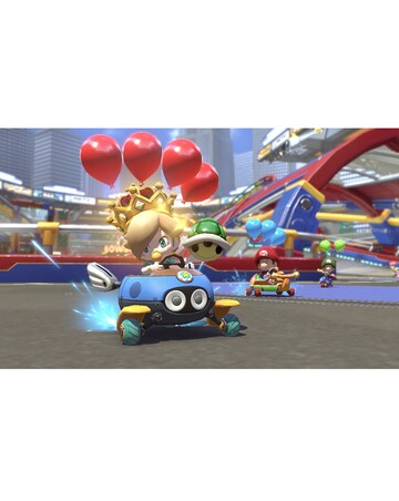 Nintendo Switch OLED White Console & Mario Kart 8 Deluxe Bundle