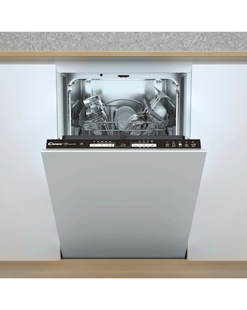 Candy Brava CDIH 2L952-80 Integrated Slimline Dishwasher 9 Place Black Install