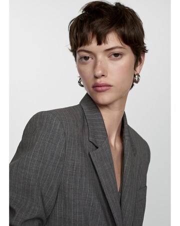 Mango Pin Stripe Blazer