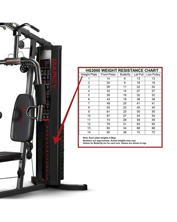Marcy HG3000 Compact Home Gym