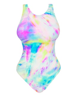 Euphoria Non Wired High Leg Racer Back   Swimsuit
