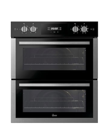 Hoover HO7DC3UB308BI Electric Built-under Double Oven Black and Stainless Steel