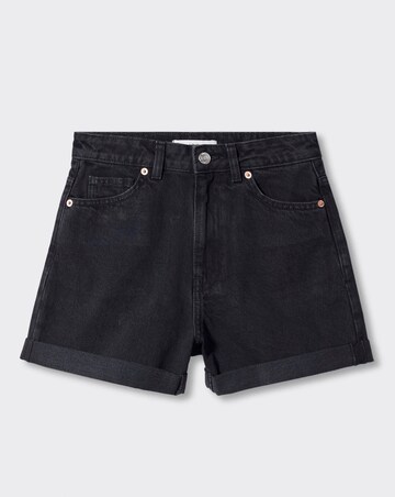 Mango Mom Fit Denim Shorts