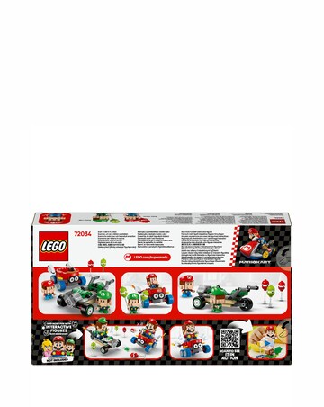 LEGO Super Mario: Mario Kart - Baby Mario vs. Baby Luigi 72034