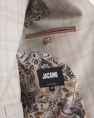 Tailored Check Suit Blazer