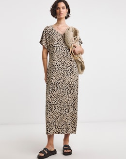 Great Value Soft Touch Midi T-Shirt Dress