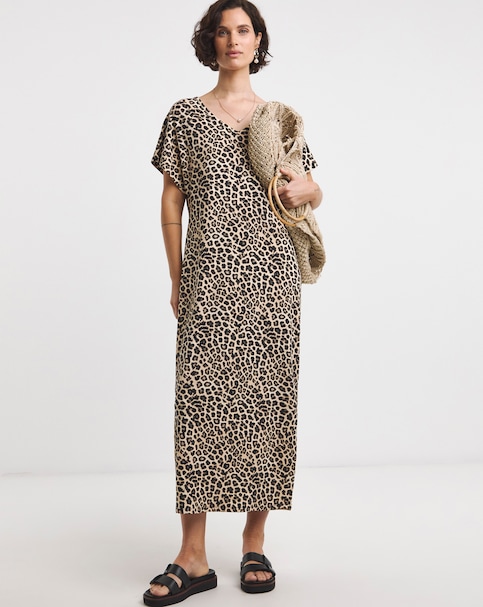 Great Value Soft Touch Midi T-Shirt Dress