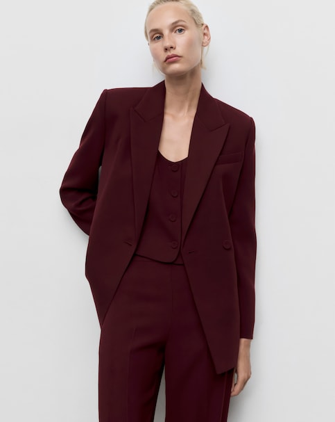 MANGO BLAZER IGUANA