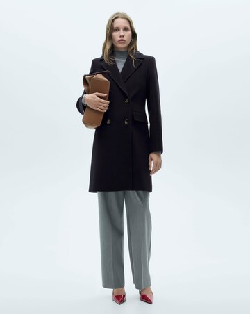 Mango Double Breasted Wool Coat