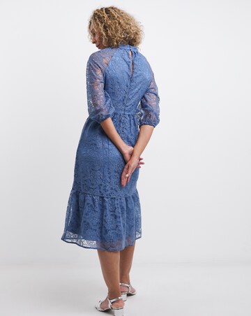 Joanna Hope Lace Midi Dress